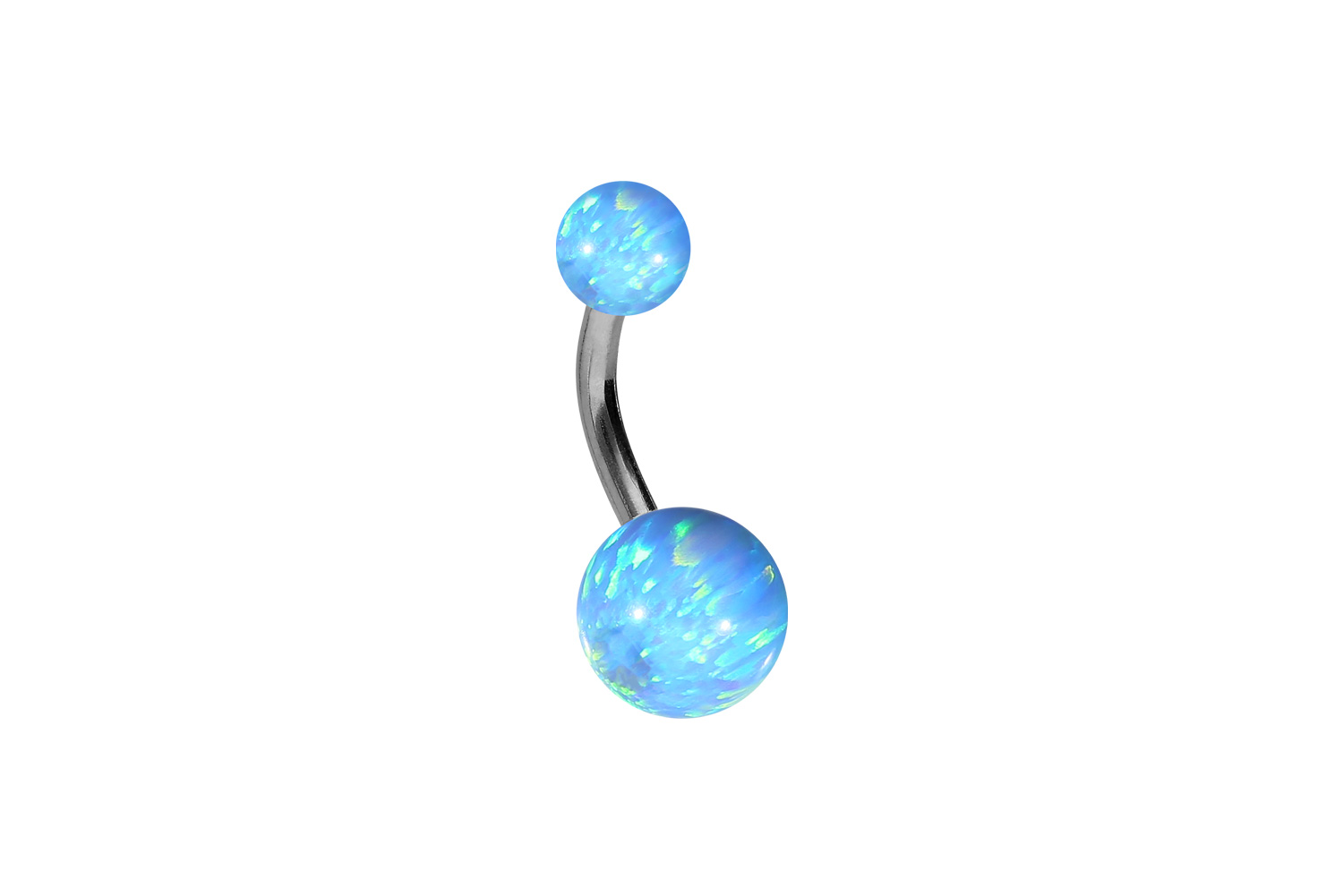 Titan Bananabell Piercing SYNTHETISCHE OPALE